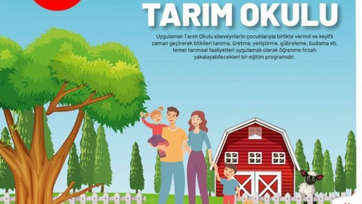 Hatay'da uygulamalı tarım okulu başlıyor