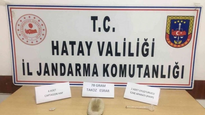 Hatay'da uyuşturucu operasyonu