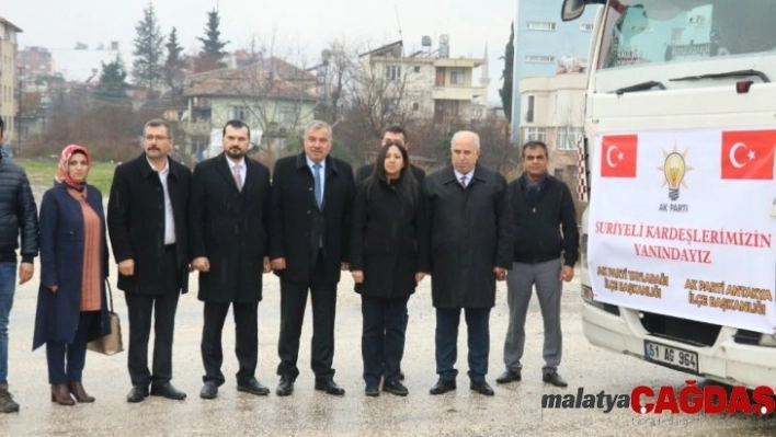 Hatay'dan İdlib'e insani yardım