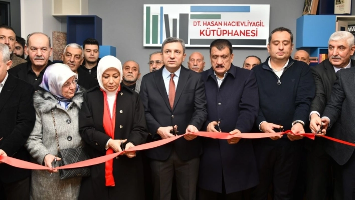 Hayırsever Hacıevliyagil anısına kütüphane