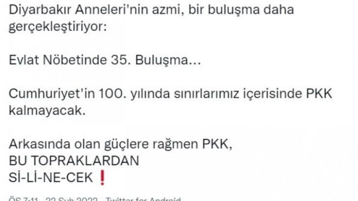 İçişleri Bakanı Soylu açıkladı: Evlat nöbetinde 35'inci buluşma