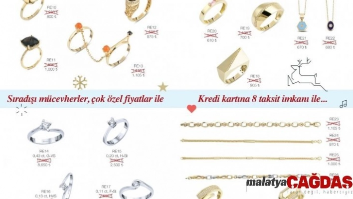 İhraç fazlası mücevherler tüketicilerle buluşuyor