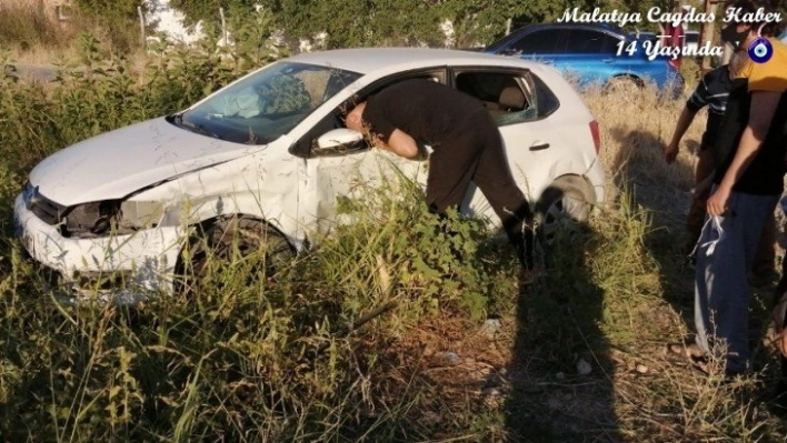 Trafik Kazasında 5 kişi hafif yaralandı