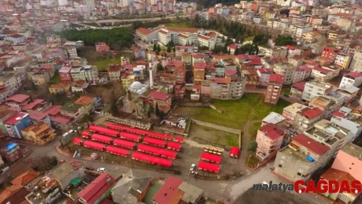 İlkadım'da semt pazarları modernleşiyor