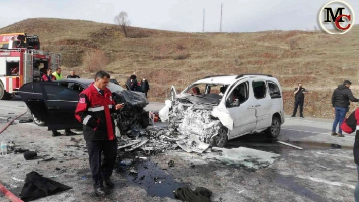 İmranlı belediye başkanı kaza yaptı, durumu ağır