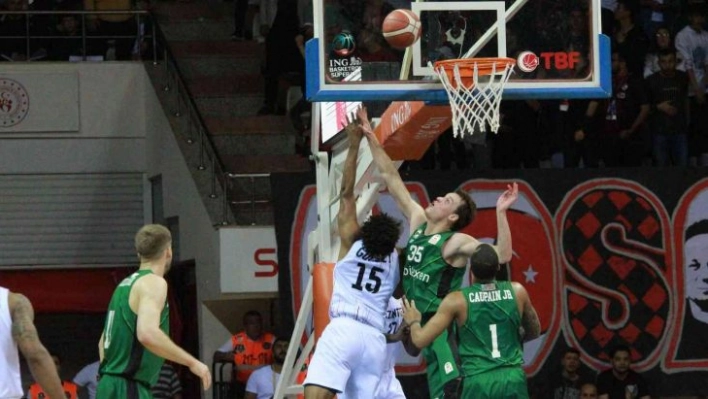 ING Basketbol Süper Ligi Play-Off: Gaziantep Basketbol: 82 - Darüşşafaka: 85