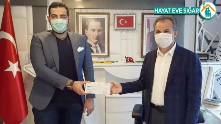 İş Adamı Gürsoy'dan Adıyaman Belediyesine 10 bin maske