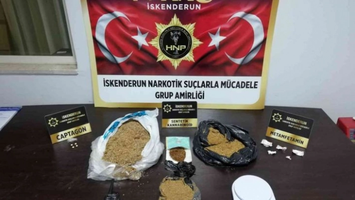 İskenderun'da uyuşturucu operasyonu: 3 gözaltı