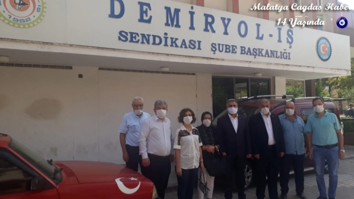 İYİ  Parti'den Demiryolları Haftası Ziyareti