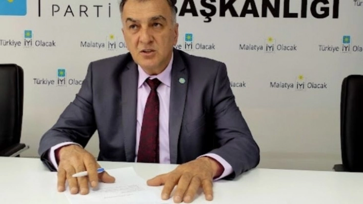 İYİ Parti İl Başkanı Hakan Yılmaz'dan Taziye Mesajı