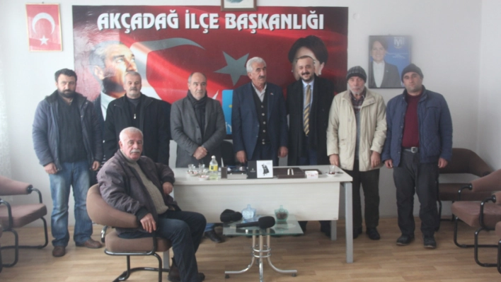 İYİ Parti Malatya Milletvekili A. Adayı Şahin Akçadağ'da