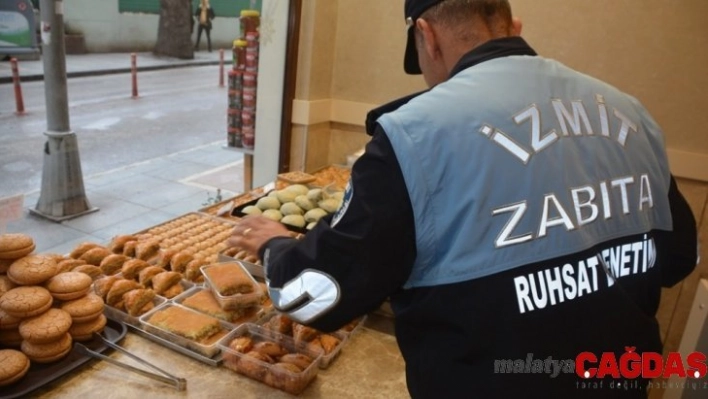 İzmit Belediyes'nden yeni yıl öncesinde sıkı denetim