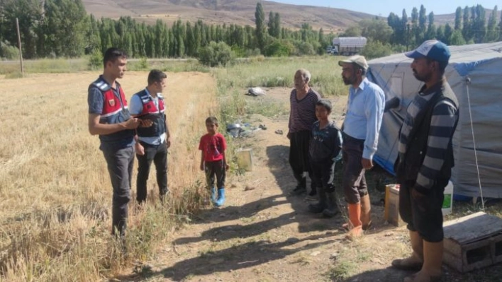 Jandarma Güven Timleri hafta sonu aralıksız çalıştı