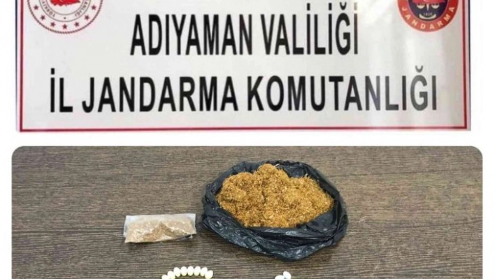 Jandarma uyuşturucu madde ele geçirdi