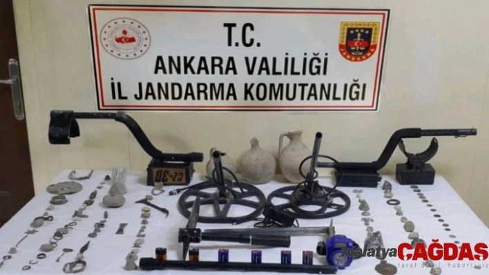 Jandarmadan Kültür ve Tabiat Varlıklarını Koruma operasyonu