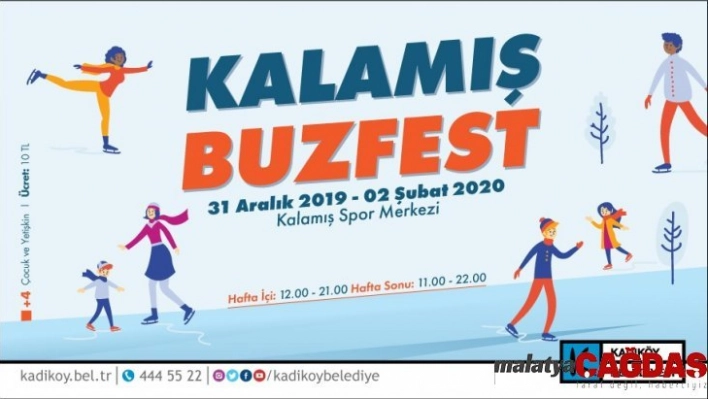 Kadıköy Belediyesi yeni yıla Buzfest ile giriyor