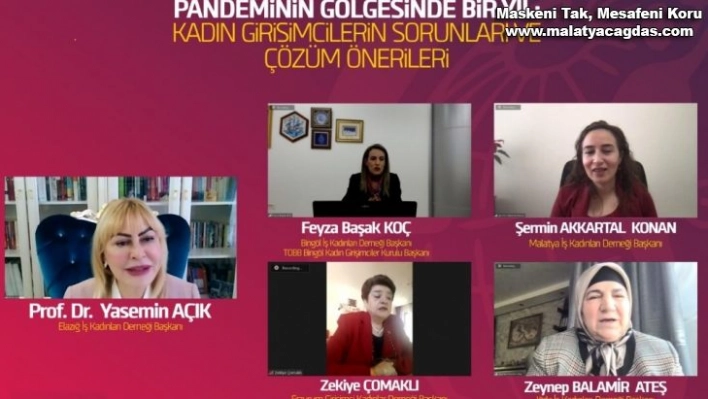 Kadın girişimcilerin sorunları panelle ele alındı