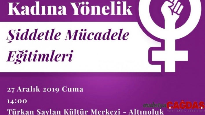 Kadına yönelik şiddetle mücadele için eğitim