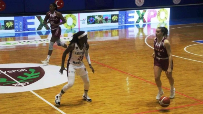 Kadınlar Basketbol Süper Ligi: Hatayspor: 103 - Elazığ İl Özel İdare: 51