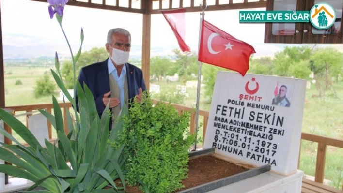 Kahraman şehit Sekin'in babası 7 bayramdır önce oğlunun kabrine gidiyor