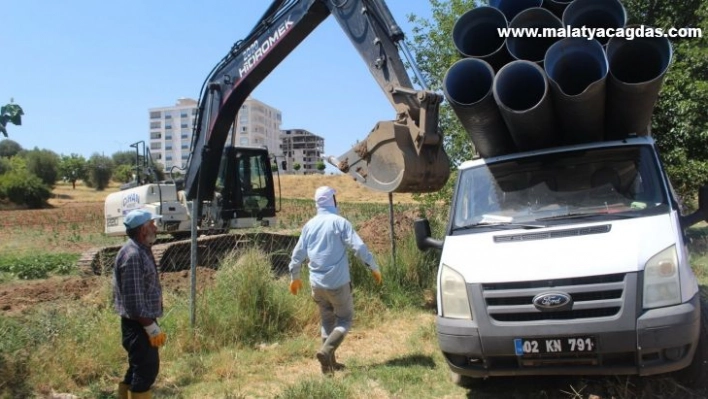 Kahta Belediyesi alt yapı çalışmalarını yoğunlaştırdı