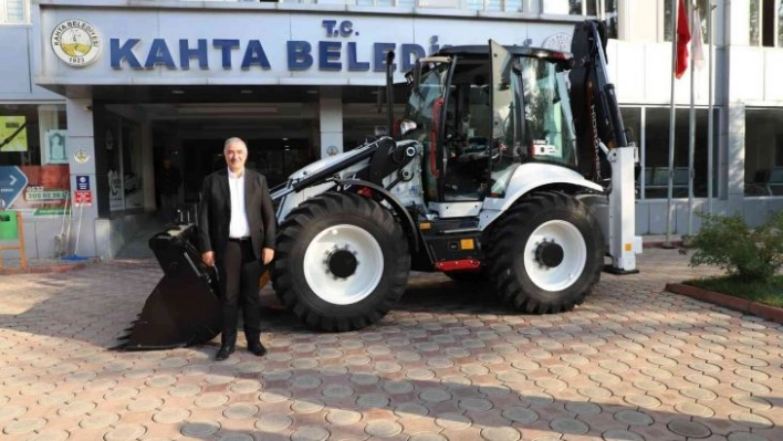 Kahta Belediyesi araç filosunu güçlendirdi