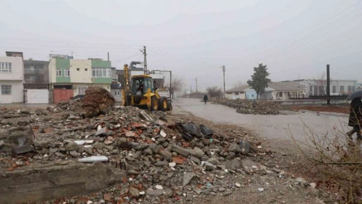 Kahta'da işgal edilen sokak yeniden ulaşıma açıldı