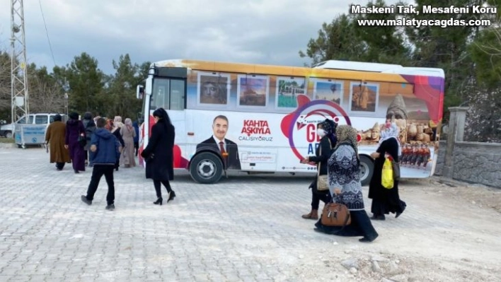 Kahta'da kadınlara özel gezi düzenlendi