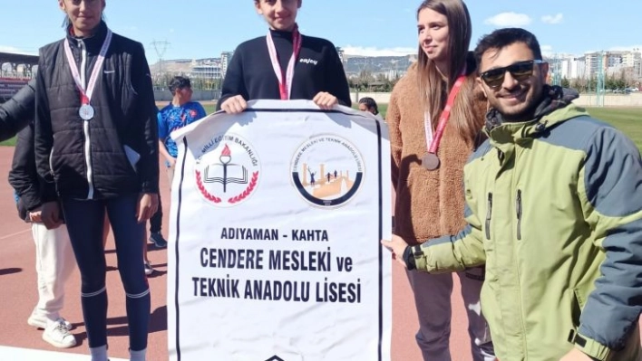 Kahtalı sporcular atletizm branşında 5 altın ile döndü