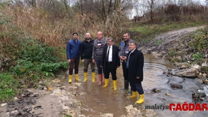 Kahverengi akan derede inceleme başlatıldı