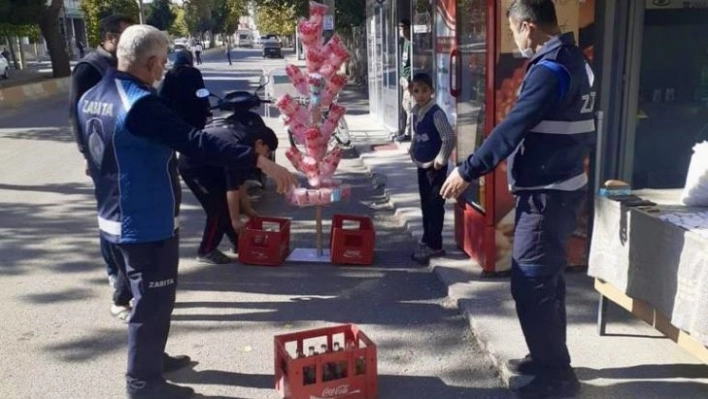 Kaldırım işgallerine denetim