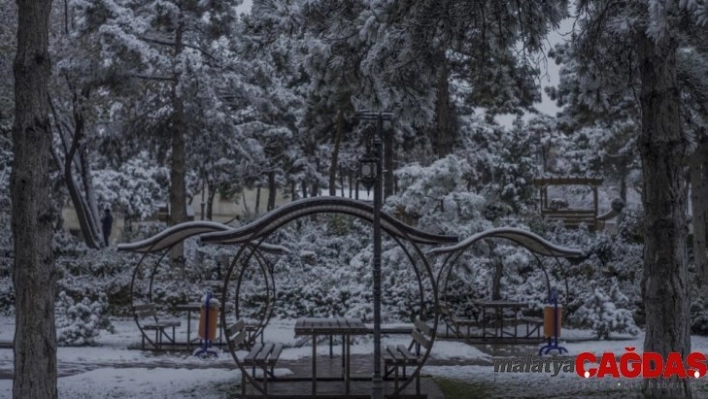 Kar Nevşehir'e çok yakıştı