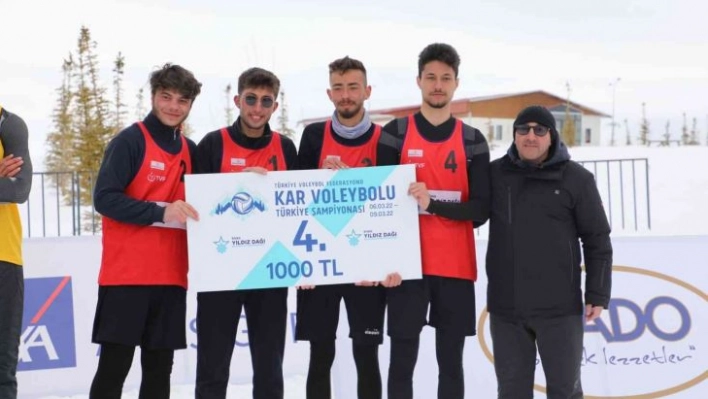 Kar Voleybolu Türkiye Şampiyonası sona erdi