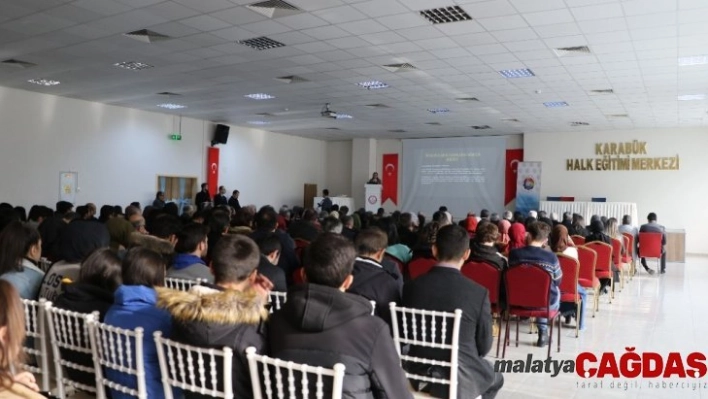 Karabük'te 'İnsan Hakları' konferansı