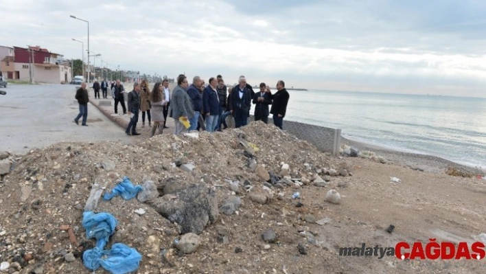 Karaduvar ve Karacailyas sahilleri yenilenecek