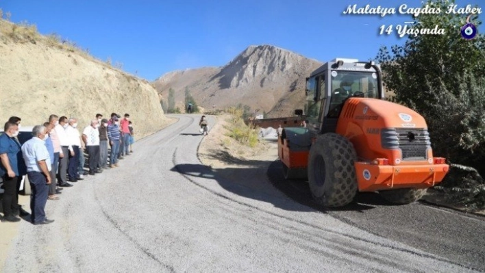 Uzun yıllar sonra asfalta kavuştu