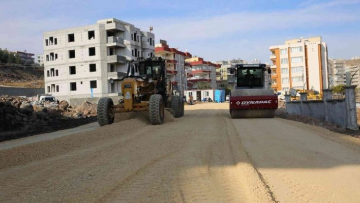 Karaköprü'de üst yapı çalışmaları sürüyor