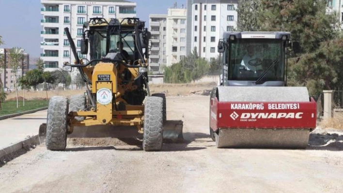 Karaköprü'de yol ağı genişliyor