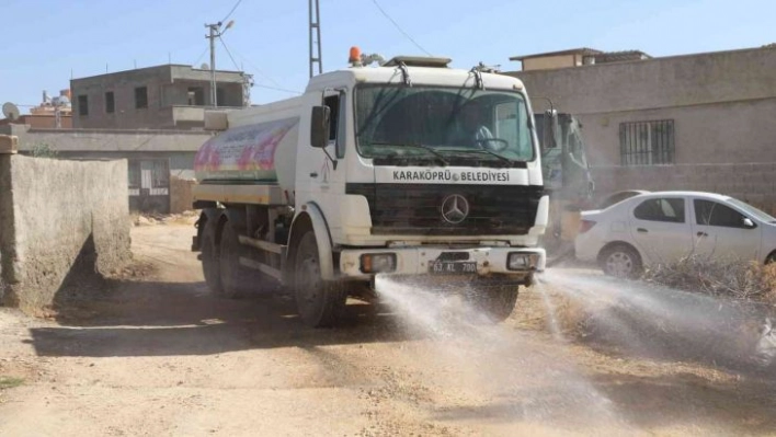 Karaköprü kırsalında yollar yenileniyor