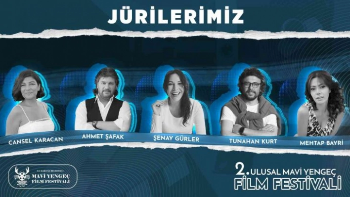 Karataş 2. Ulusal Mavi Yengeç Film Festivali'nin jüri üyeleri belli oldu