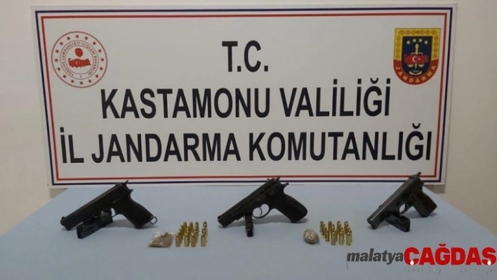 Kastamonu'da skunk uyuşturucu maddesi yakalandı