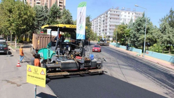 Kayapınar'da yıl sonuna kadar 89 bin 200 ton asfalt dökülecek