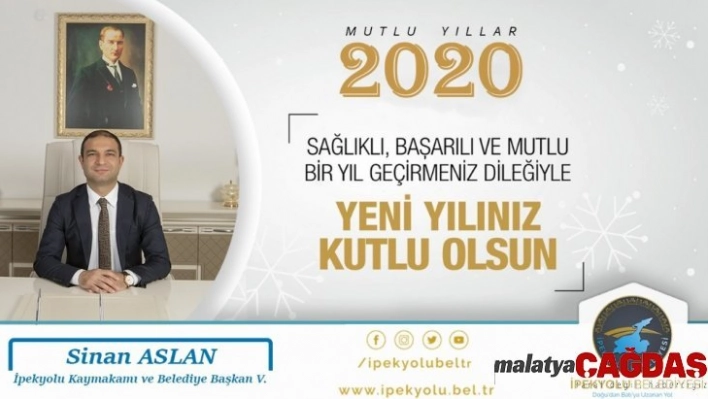 Kaymakam Aslan'dan yeni yıl mesajı