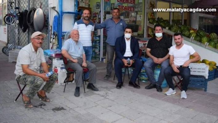 Kaymakam Ülkü'den pandemi denetimi