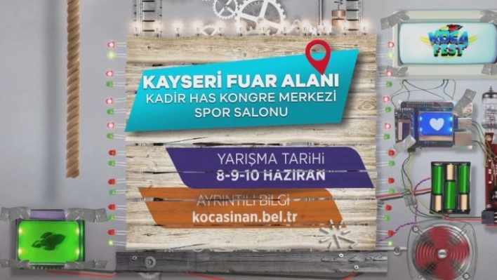 Kayseri'de ilk olan KOCAFEST Festivaline geri sayım