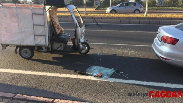 Kayseri'de trafik kazası: 1 yaralı