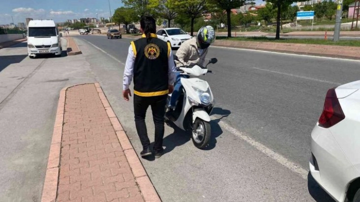 Kayseri polisinden suçları önlemeye yönelik uygulama