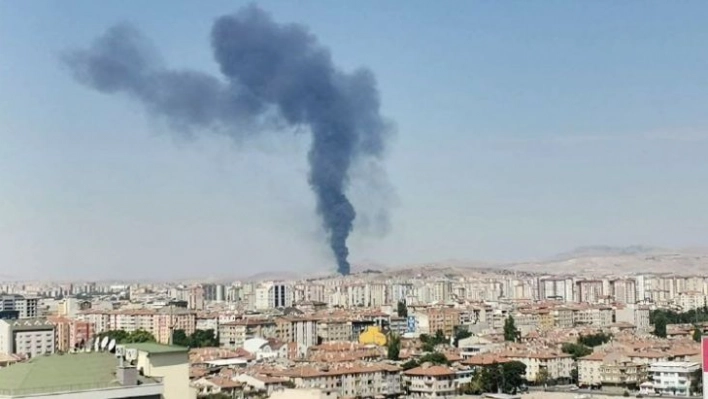 Kayseri Şeker Fabrikası'nda korkutan yangın