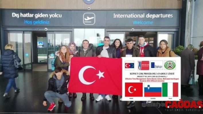 Kepsut ÇPAL öğrencileri Hırvatistan ve  Slovenya'da