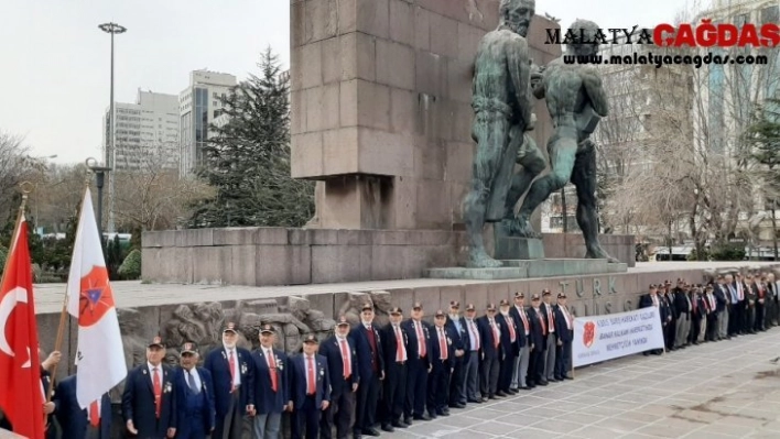 Kıbrıs gazilerinden Bahar Kalkanı Harekatı'na destek